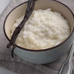 VANILLA RICE PUDDING