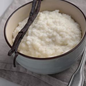 VANILLA RICE PUDDING