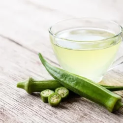 Okra juice